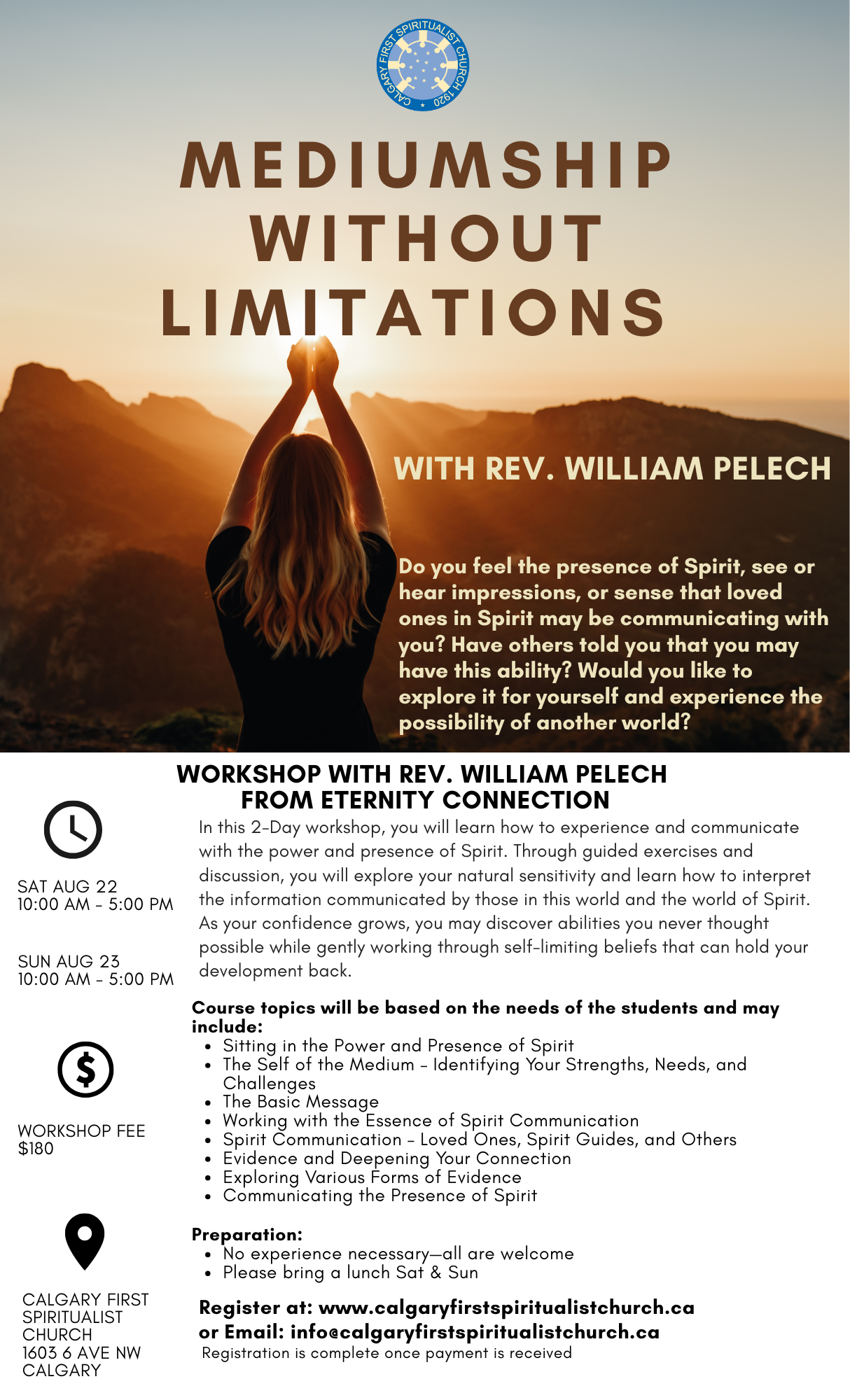 mediumship without limitations 2026